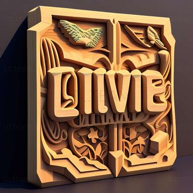 3D model The Sims Livin Large game (STL)